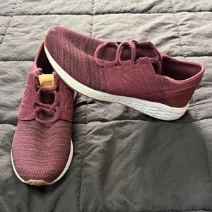 New Balance Maroon Athletic Shoes
